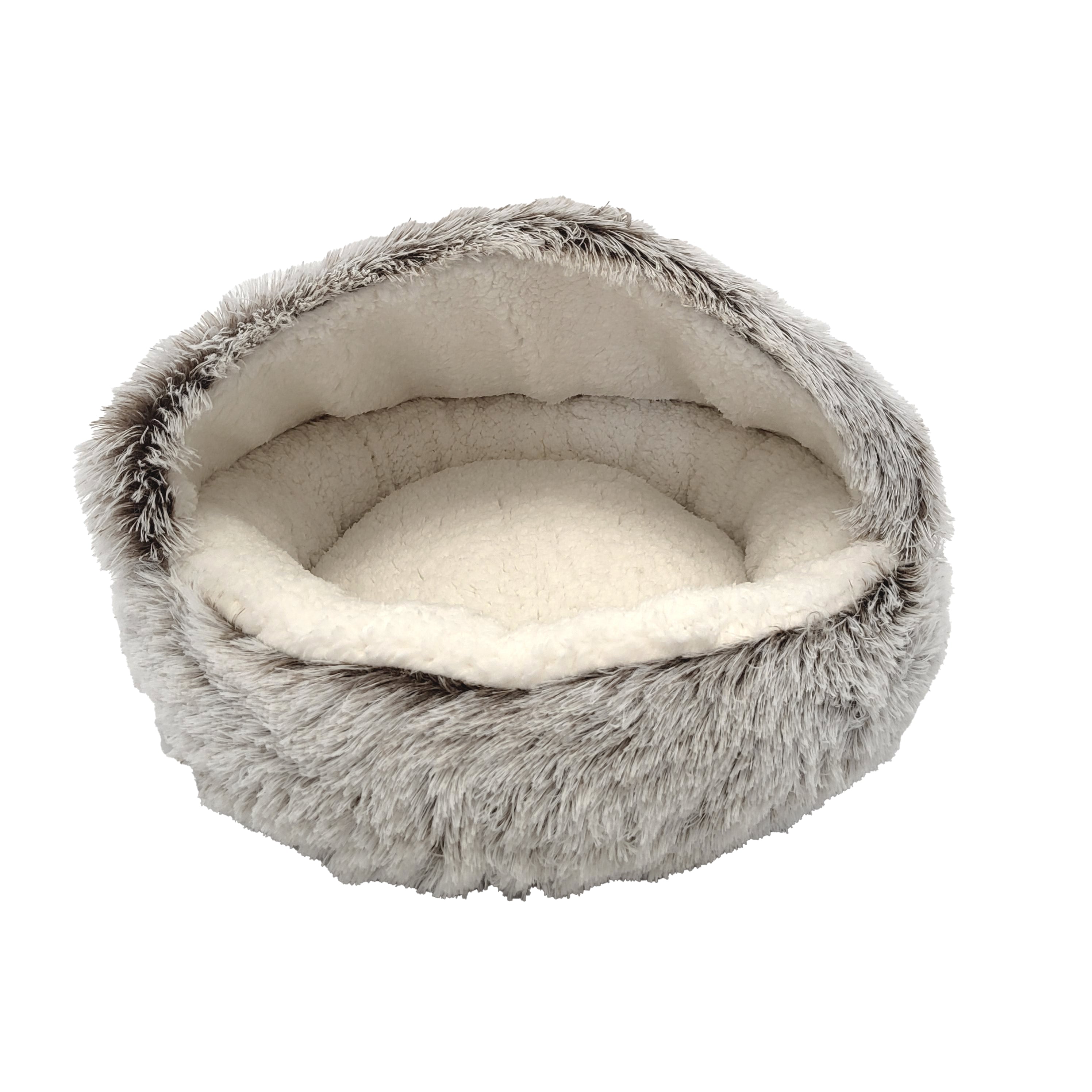 Hooded Pet Bed