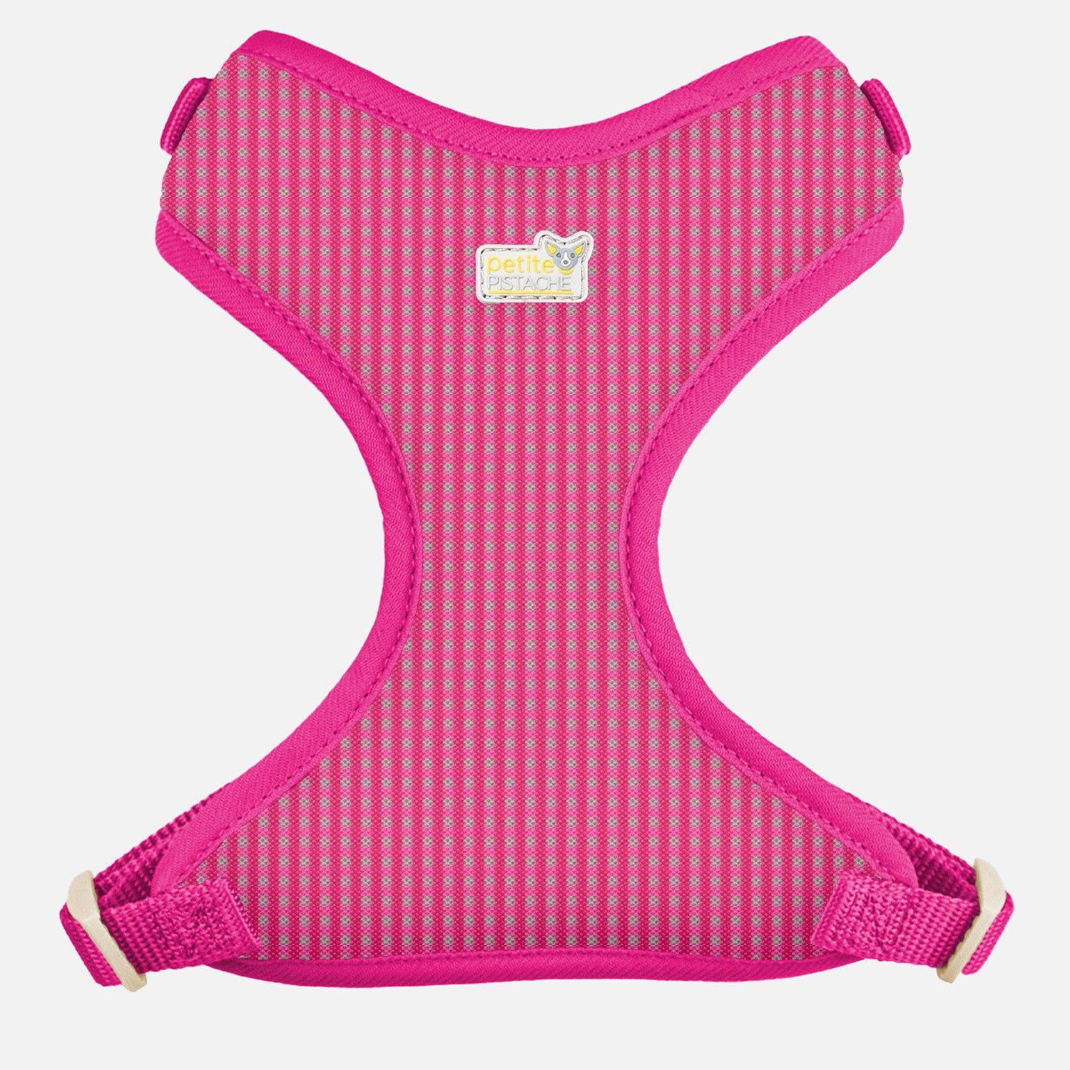 Harnais réglable Petite Pistache pour très petits chiens, Plaid