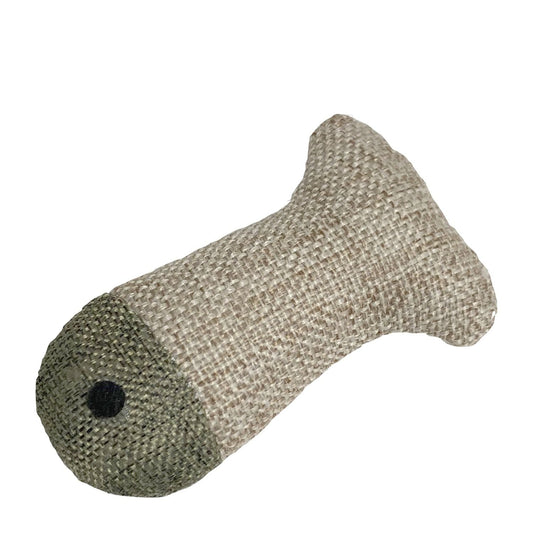 Fish Shaped Cat Toy with Catnip