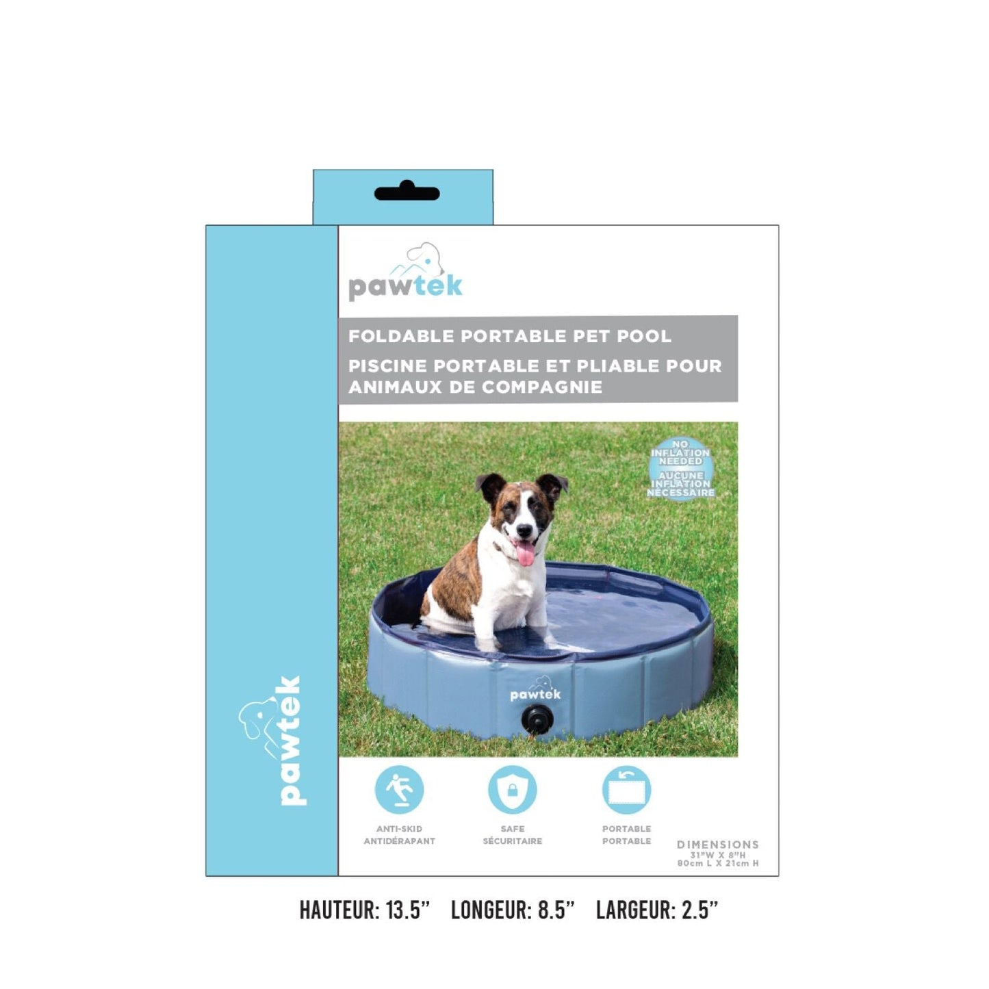 Foldable and Portable Pet Pool