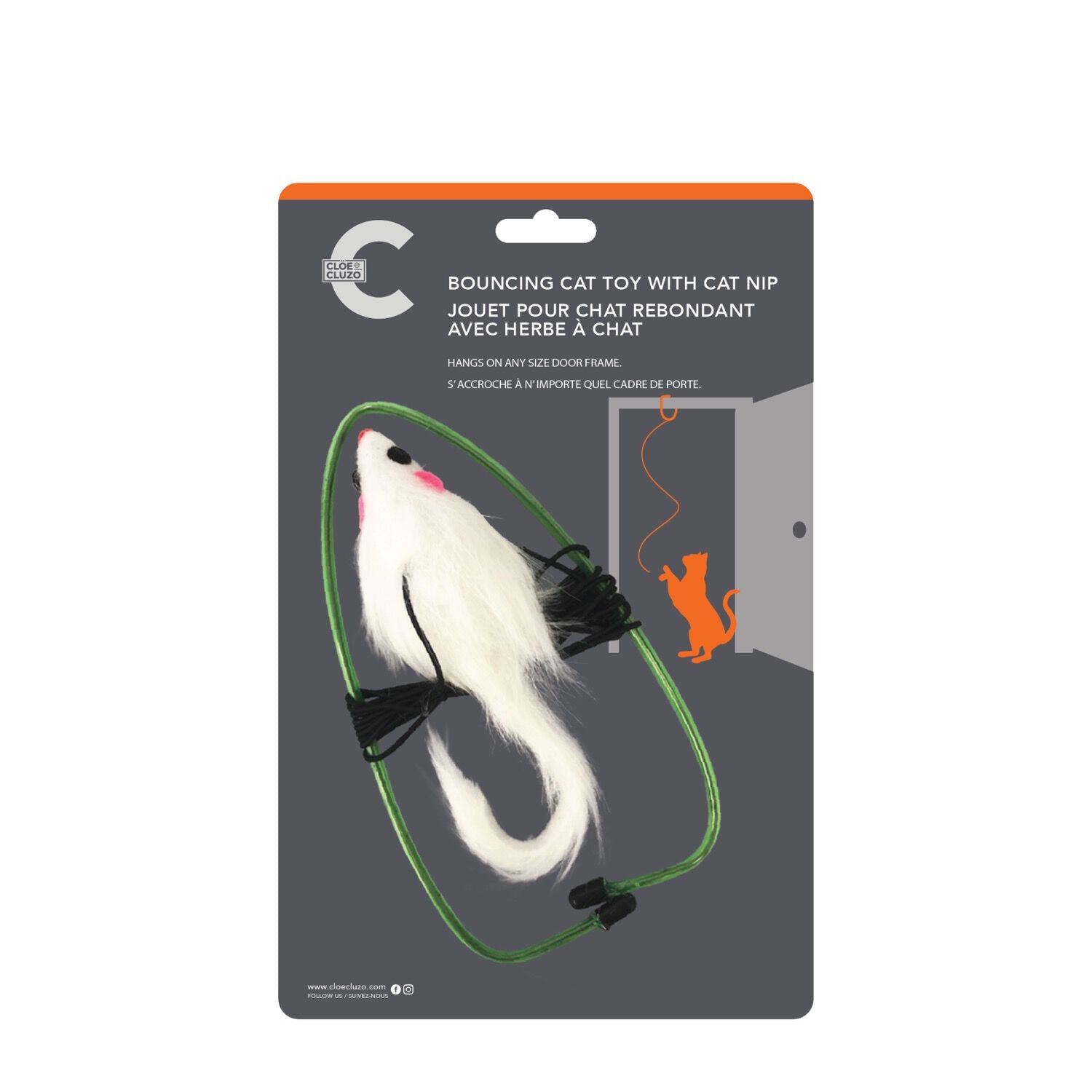 Bouncing Toy with Cat Nip