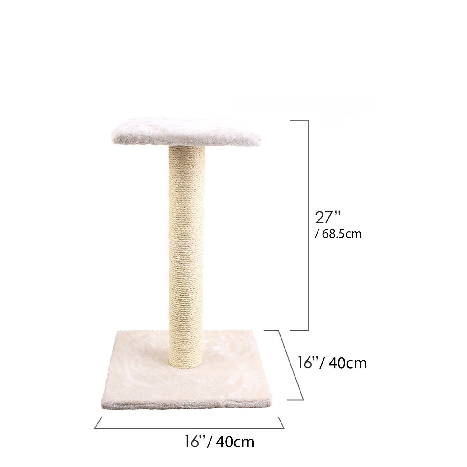 Iceland Single Tier Scratching Post